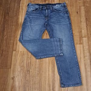 BNWT Silver "Eddie" Jeans